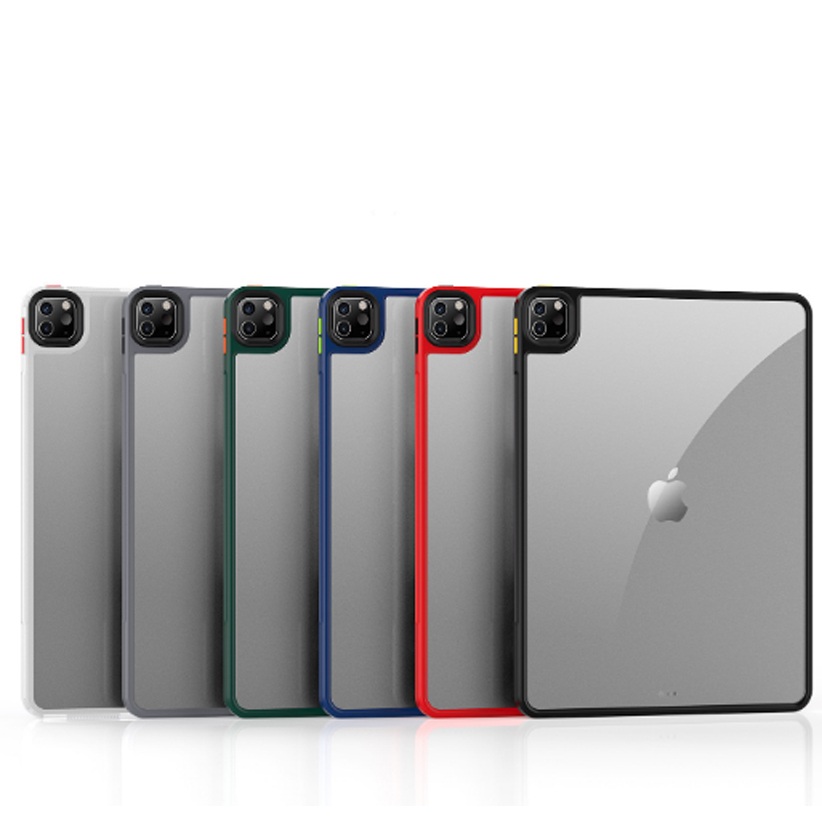 Clear iPad Case_Hard Transparent Back Soft TPU Frame Case for iPad Pro13” M4 2024 